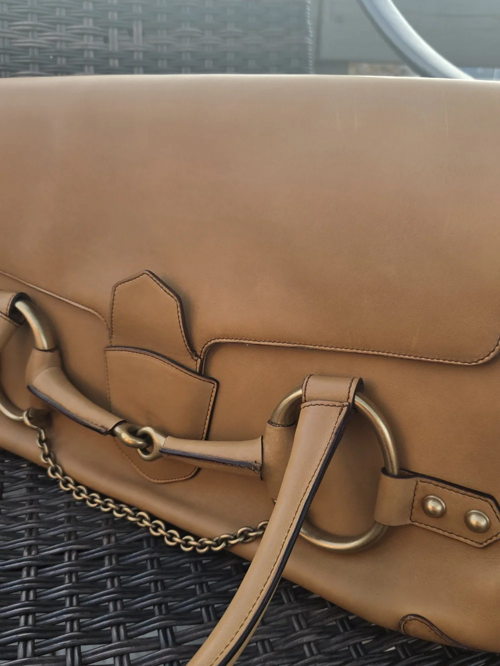 Gucci Leather Tote Handbag